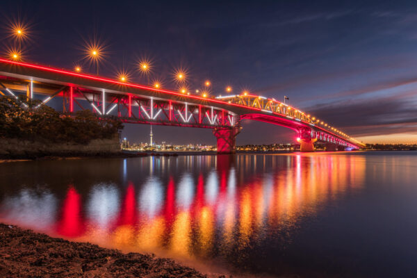 Vector Lights - Auckland Harbour Bridge